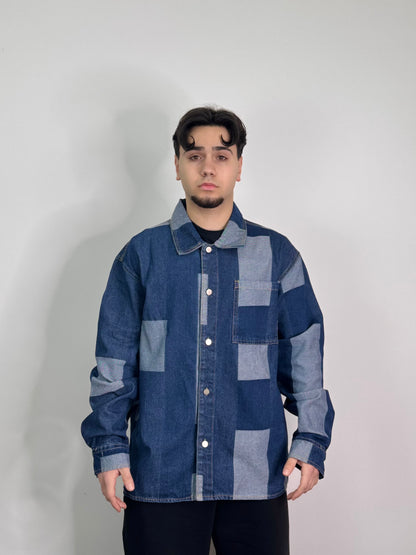 Camicia in jeans con bottoni