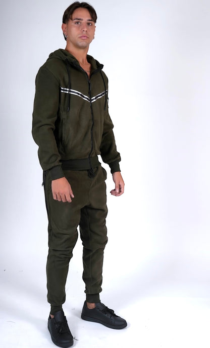 Tuta pellicciata Verde RANGER POWER