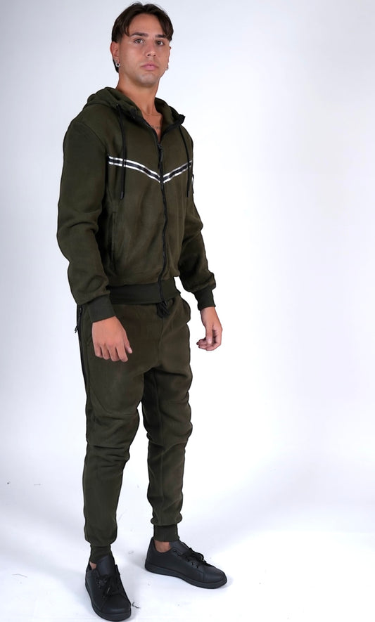 Tuta pellicciata Verde RANGER POWER