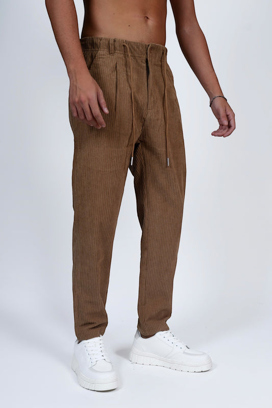Pantalone velluto cammello SIMEONE
