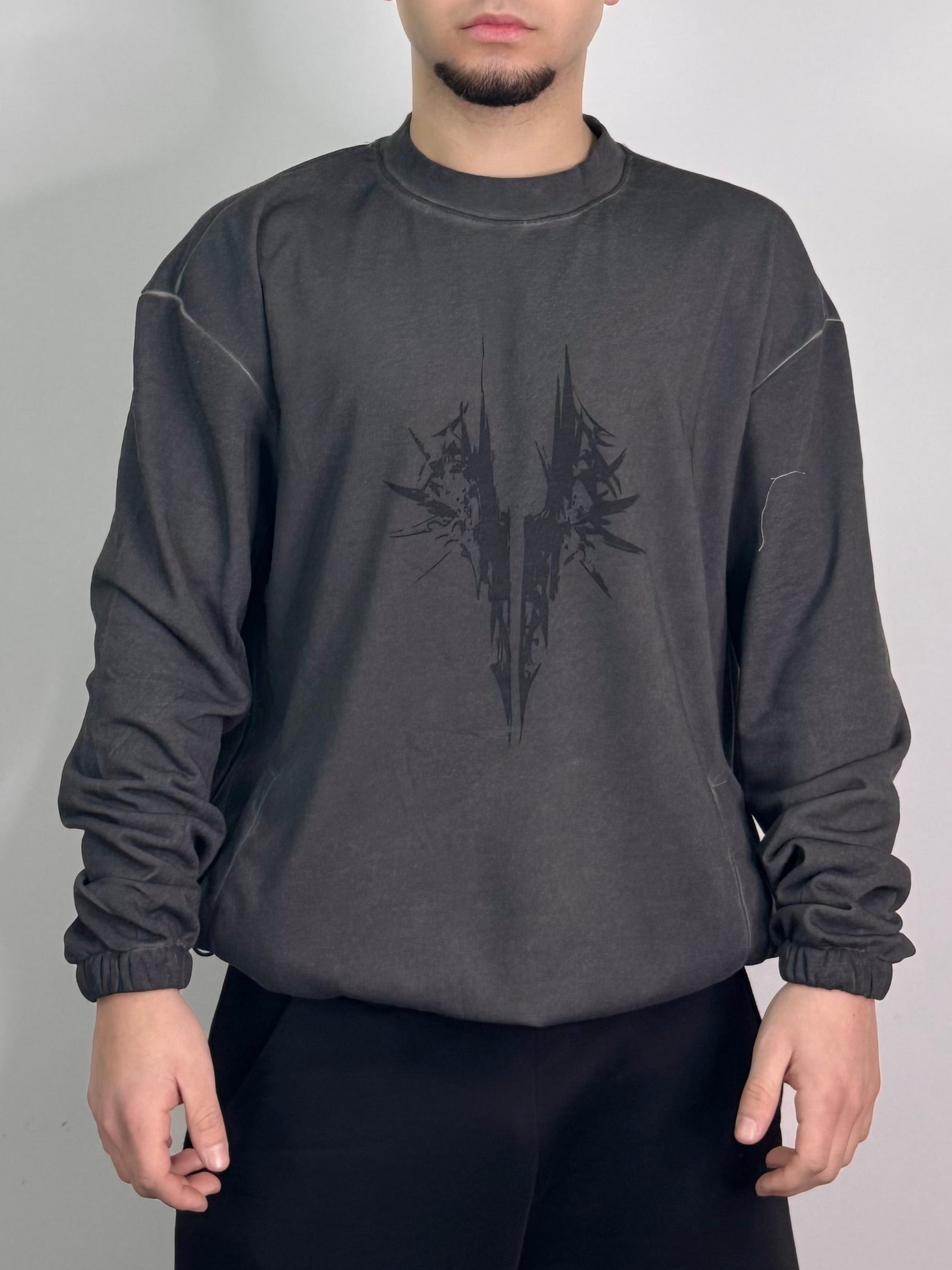 T-shirt lunga garzata regolabile