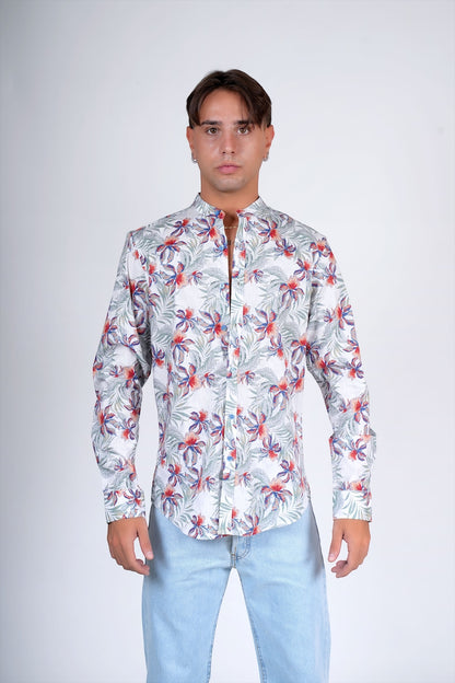 Camicia slim cotone OLSEN