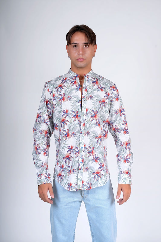 Camicia slim cotone OLSEN