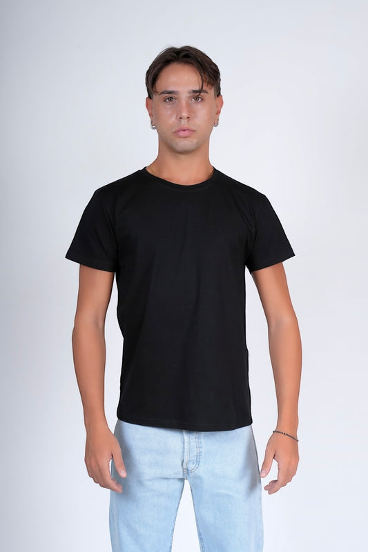 T-shirt basic nera JAY