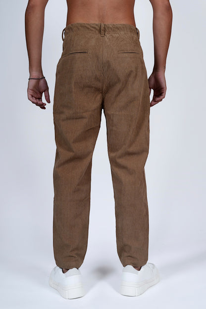 Pantalone velluto cammello SIMEONE