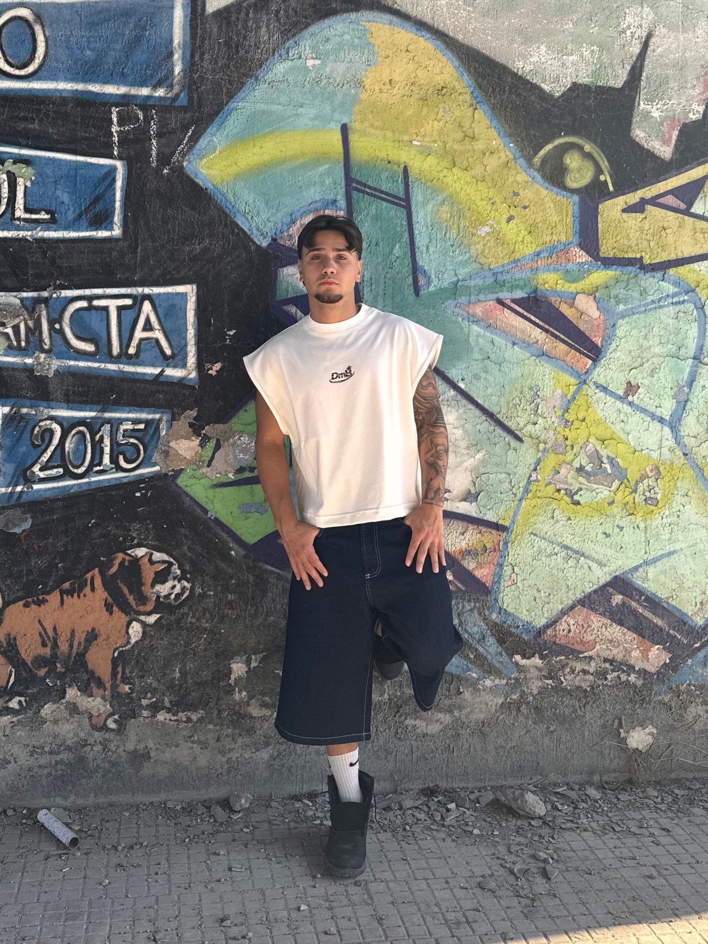 Bermuda jeans oversize baggy DMB BRAND