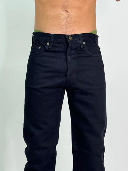 Jeans cotone italiano baggy basic