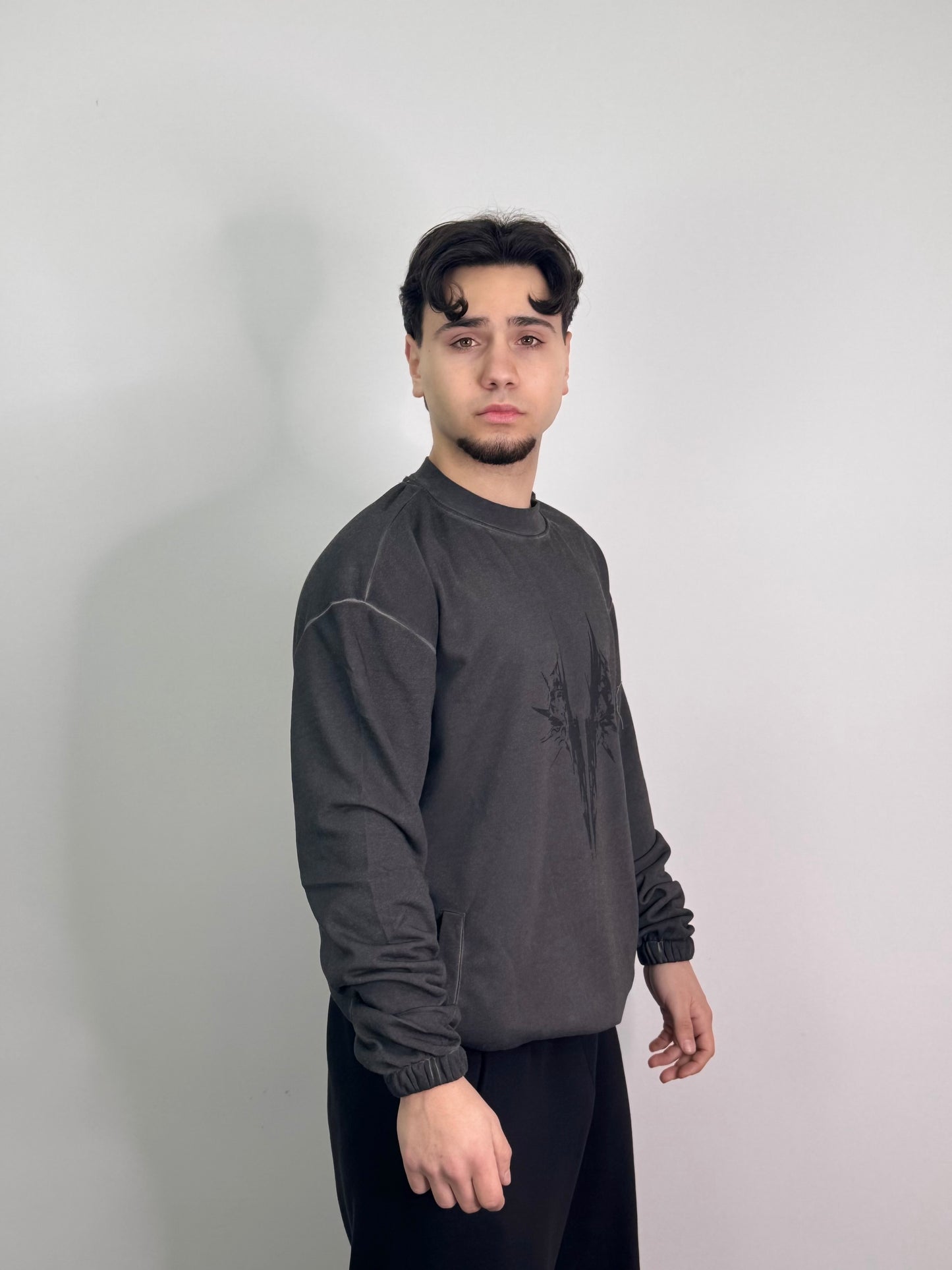 T-shirt lunga garzata regolabile