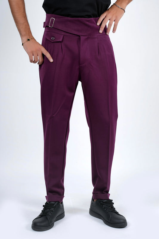 Pantalone elegante Bordeaux ZORRO