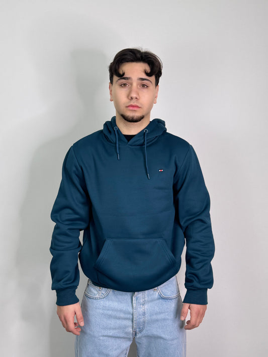 Felpa felpata con cappuccio basic