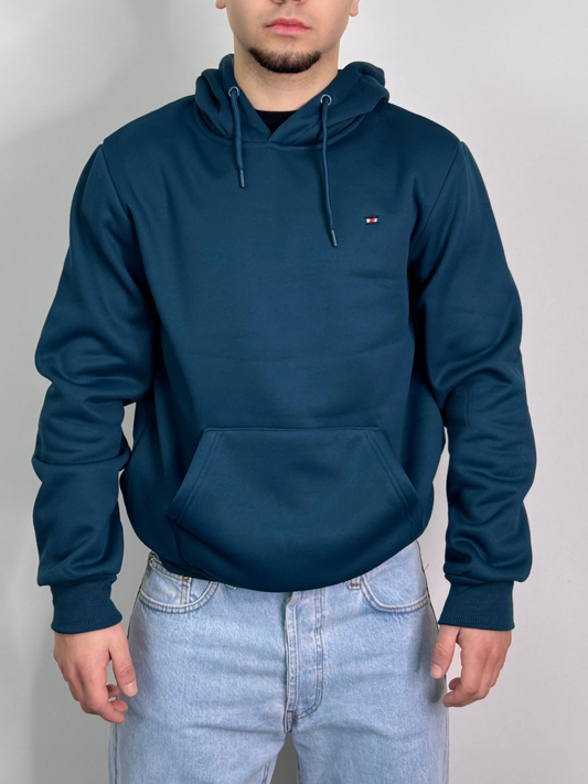 Felpa felpata con cappuccio basic