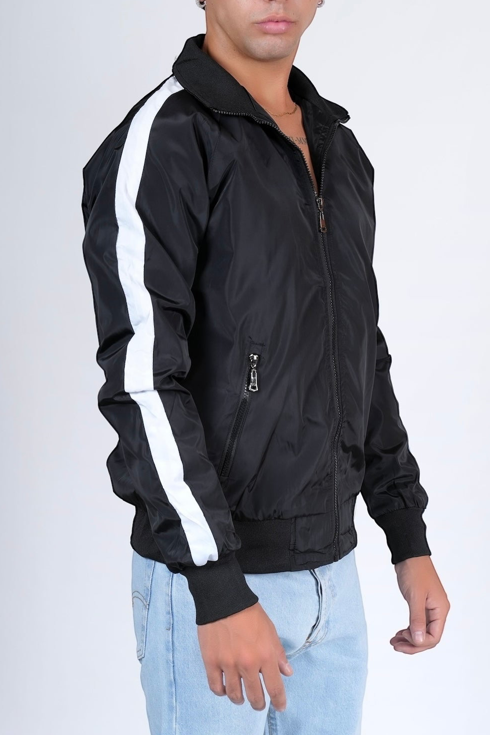 Giubbino mezza stagione con zip