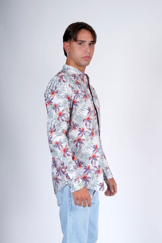 Camicia slim cotone OLSEN
