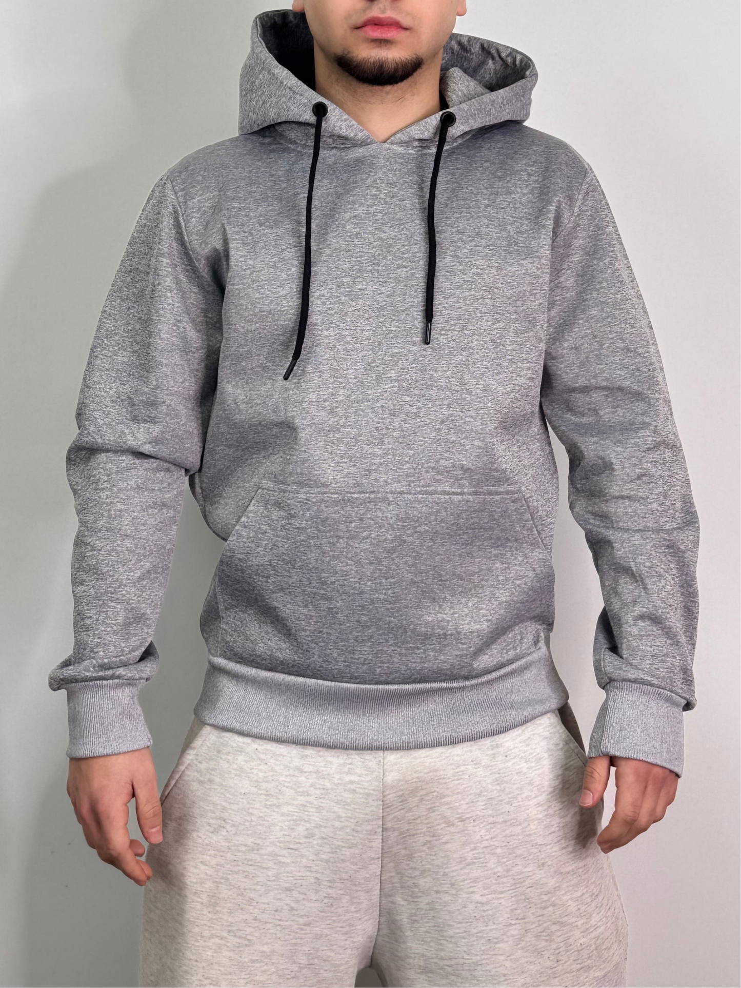 Felpa con cappuccio soffice in cotone