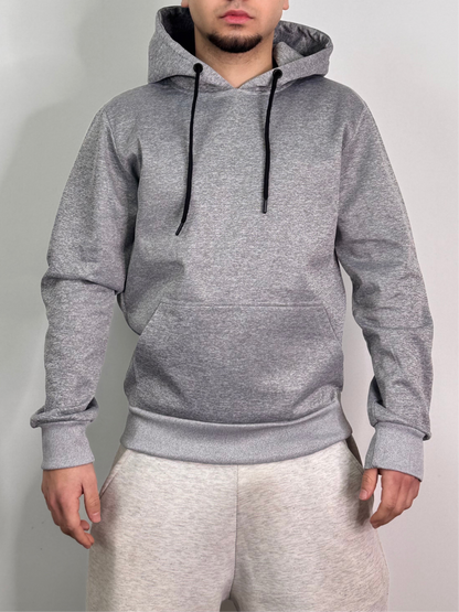 Felpa con cappuccio soffice in cotone