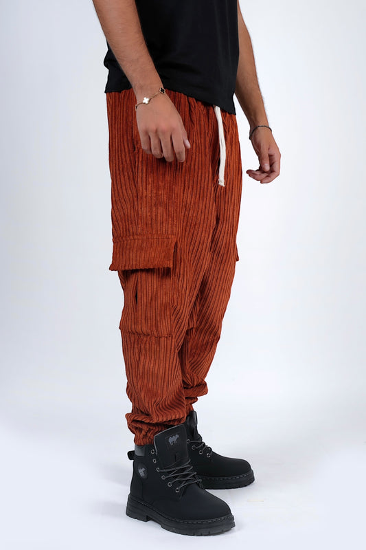 Pantalone tascone velluto DUVAL