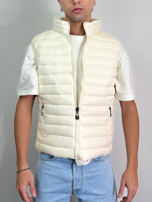 Smanicato imbottito con zip