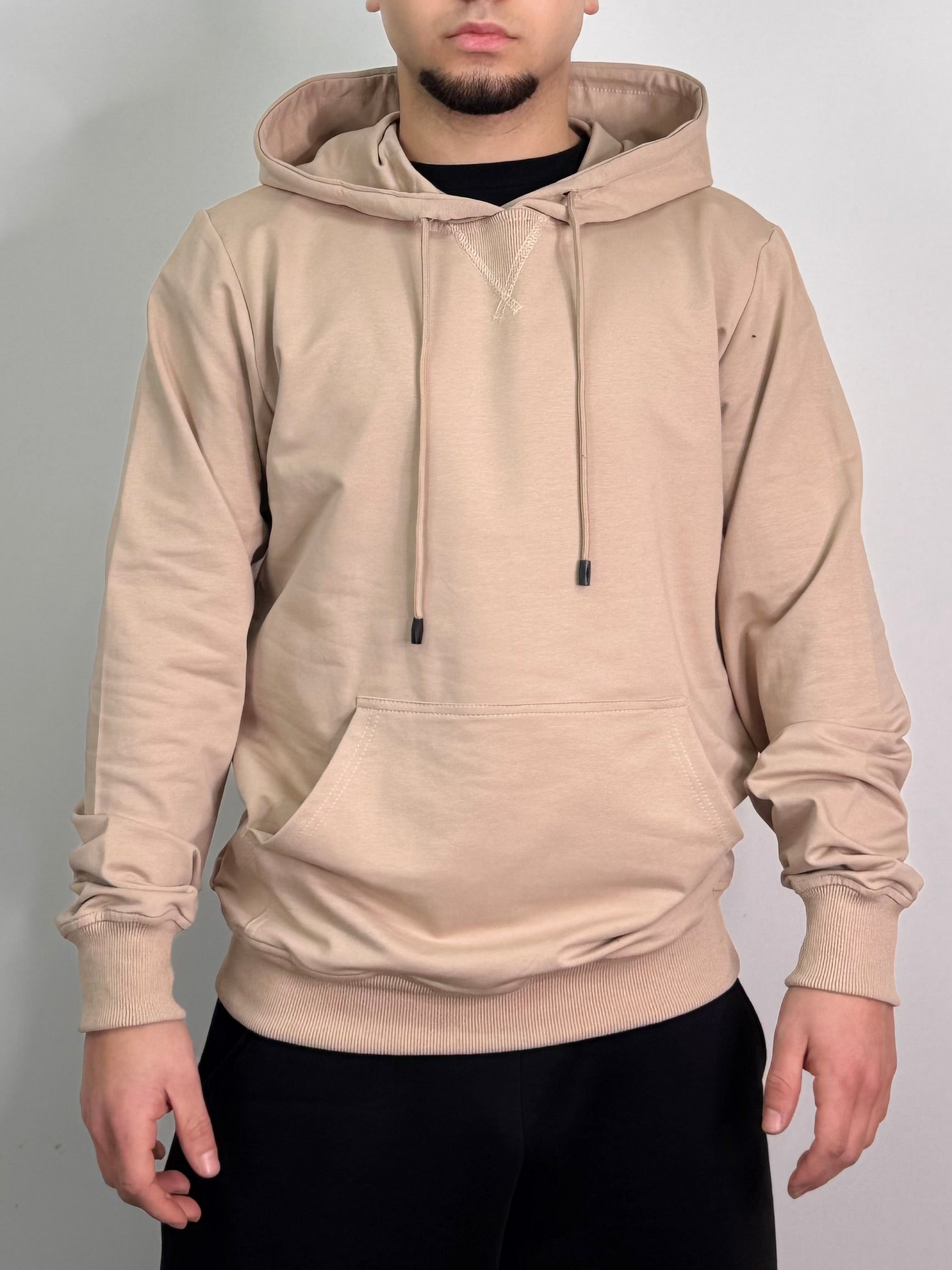 Felpa in cotone con cappuccio comoda