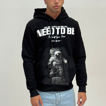 Felpa Nero WILLIAMS