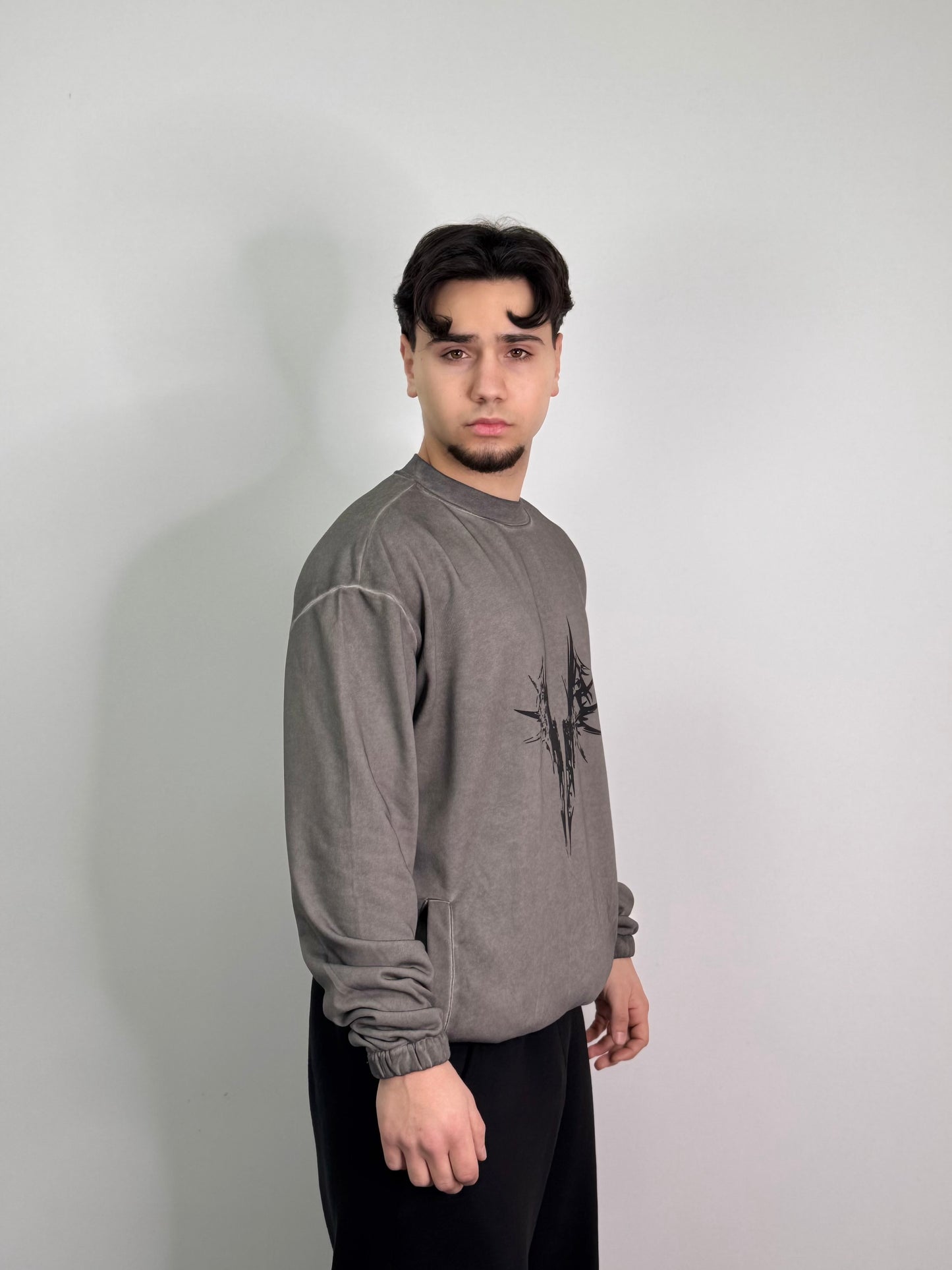 T-shirt lunga garzata regolabile