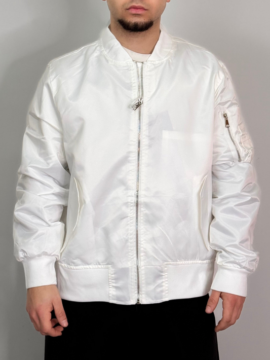 Giubbotto primaverile con zip italiano