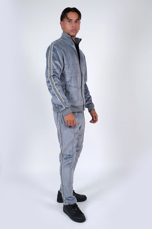 Tuta pellicciata zip Grigio ALACHUA