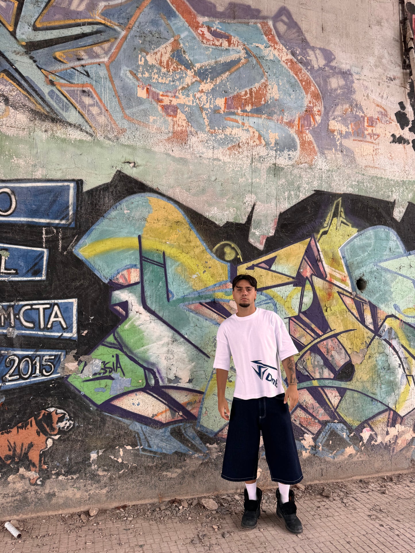 T-shirt cropped oversize scia DMB