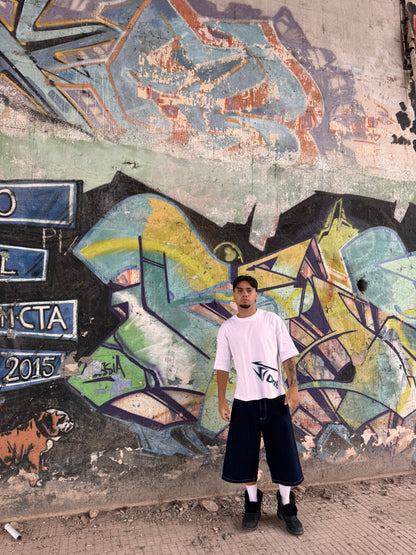 T-shirt cropped oversize scia DMB