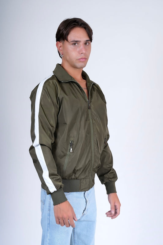 Giubbino leggero verde NOA LANG