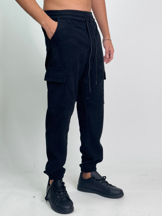 Pantalone nero PIQUE