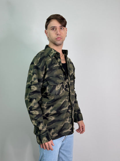 Camicione pile MIMETICA