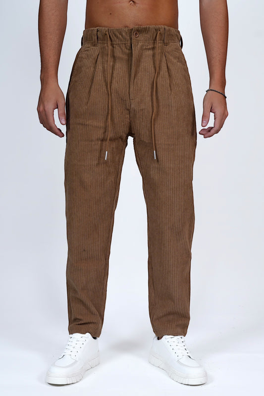 Pantalone velluto cammello SIMEONE