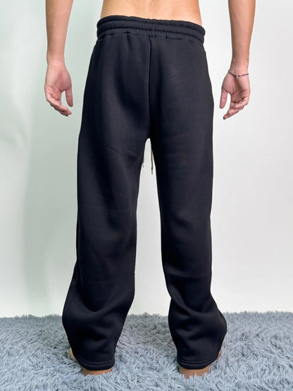 Tuta italiana cotone calda girocollo over baggy