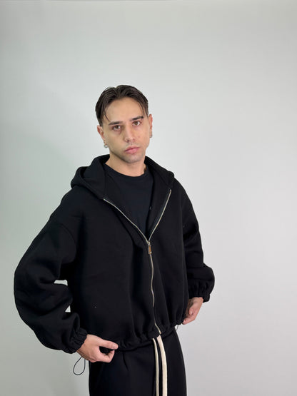 Felpa zip over boxy fit CALIFORNIA