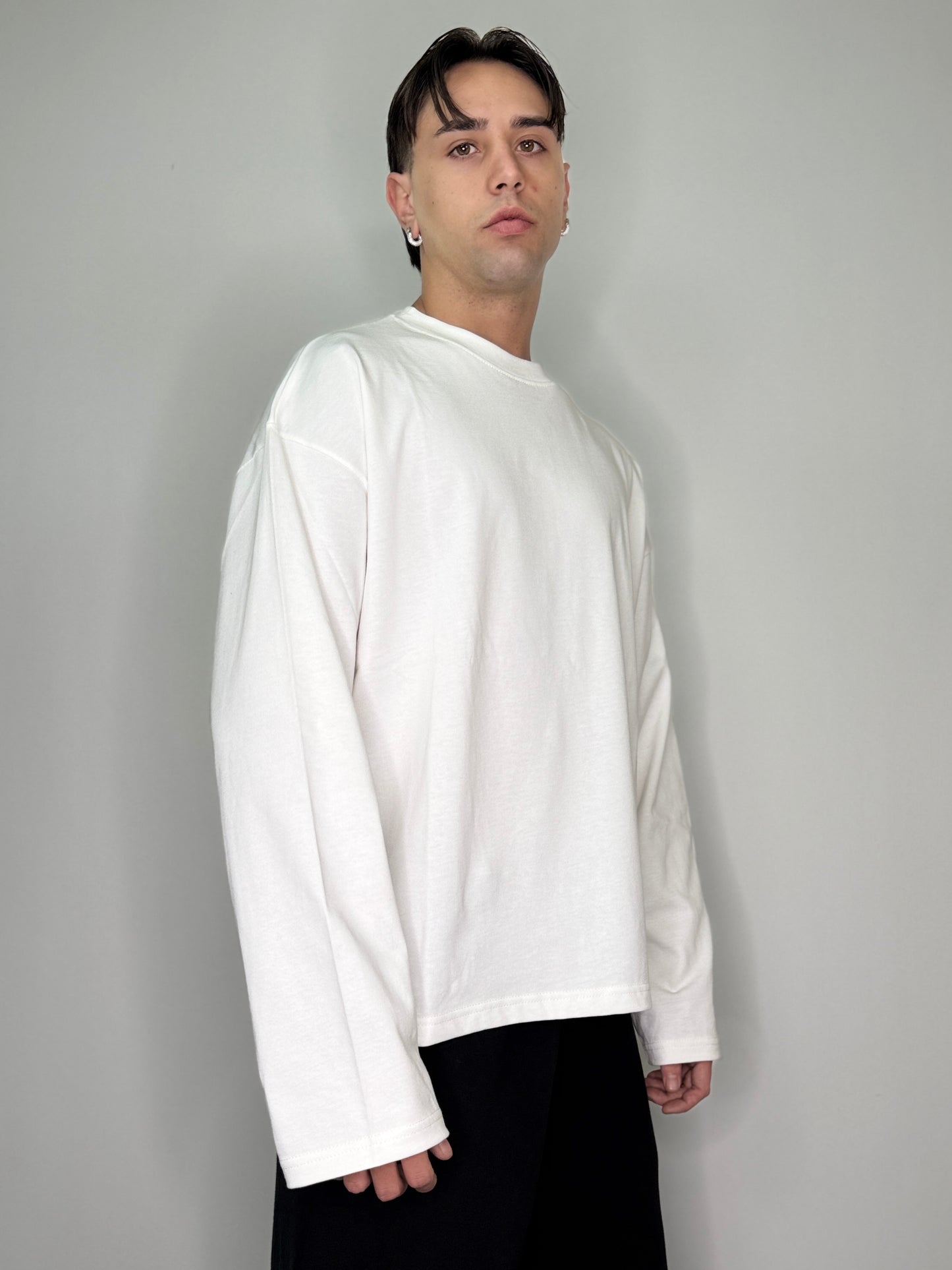 T-shirt boxy long sleave MILANO