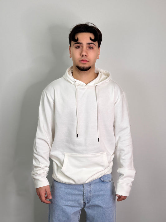 Felpa felpata con cappuccio calda