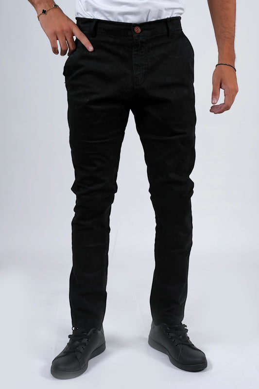 Pantalone cotone invernale Nero VOLUSIA