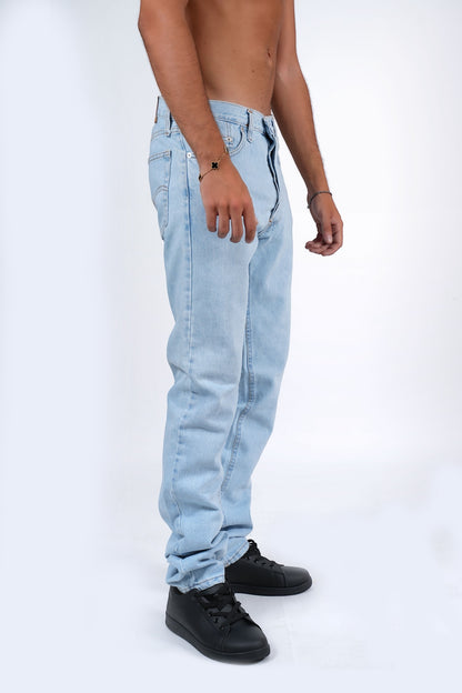 Jeans baggy basic azzurro BITT LINE