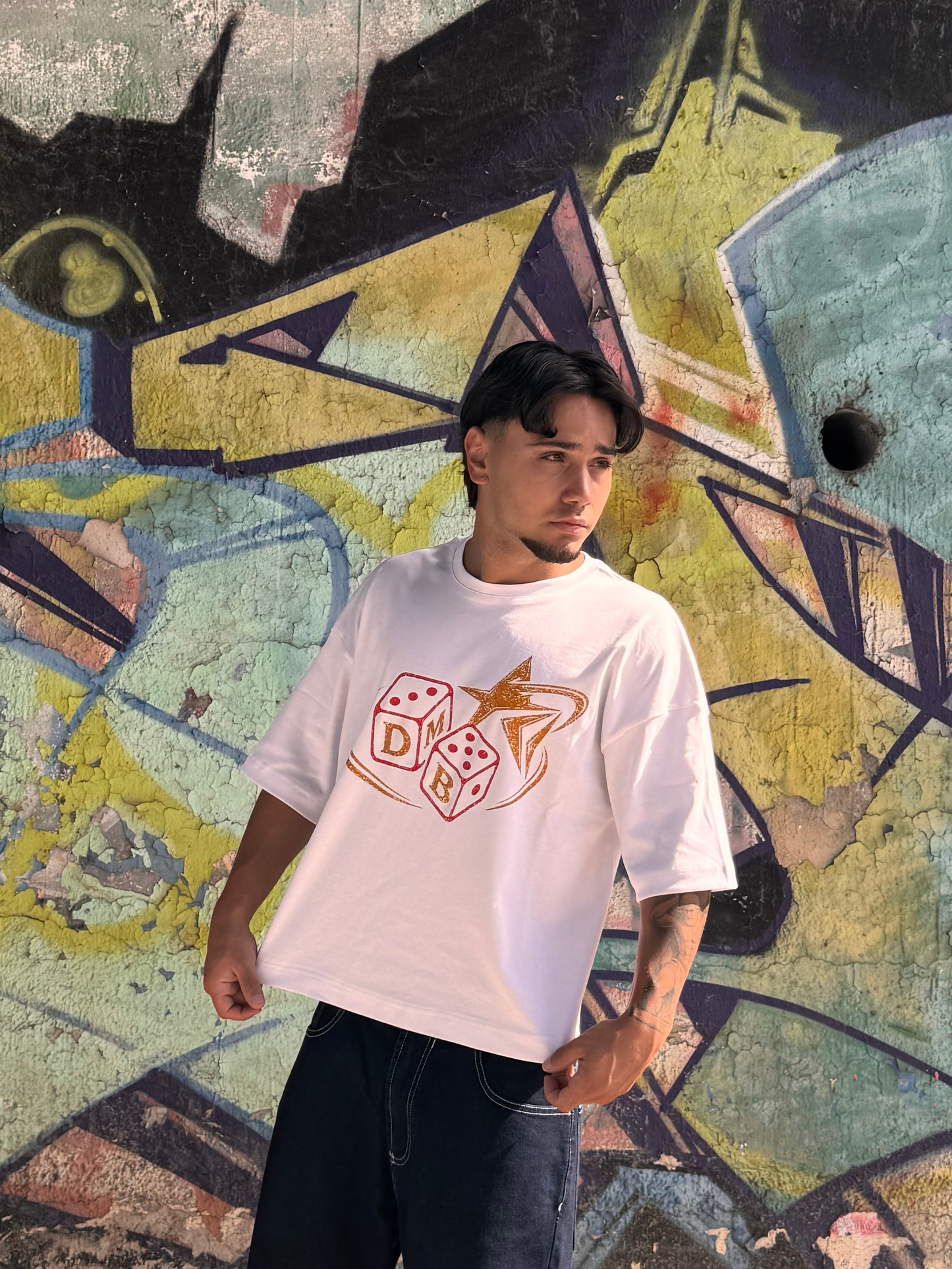 T-shirt cropped oversize dadi DMB