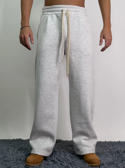 Tuta italiana cotone calda zip oversize baggy