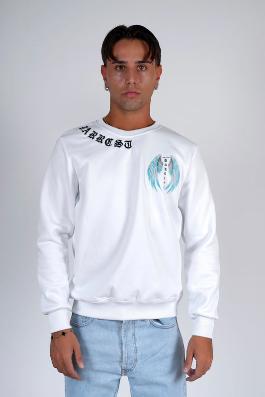 Felpa Bianco MILANO ANGELS