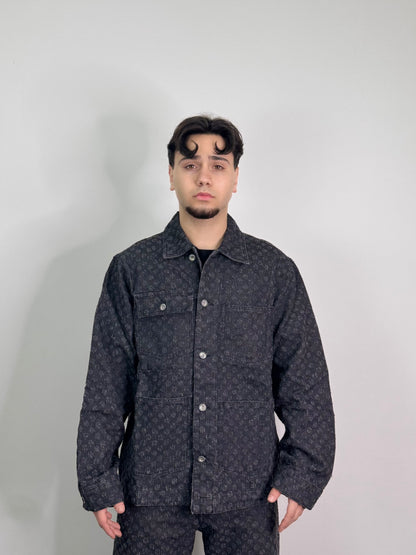 Giacca di jeans con tasconi comoda