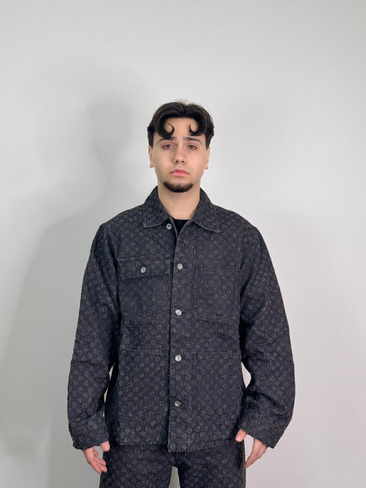 Giacca di jeans con tasconi comoda