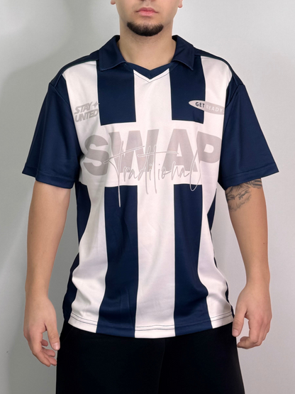 T-shirt sportiva con colletto