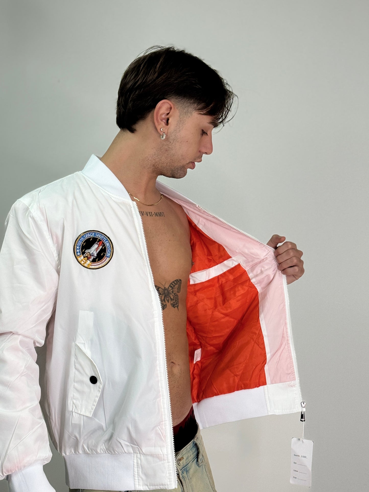 Giubbotto imbottito con zip