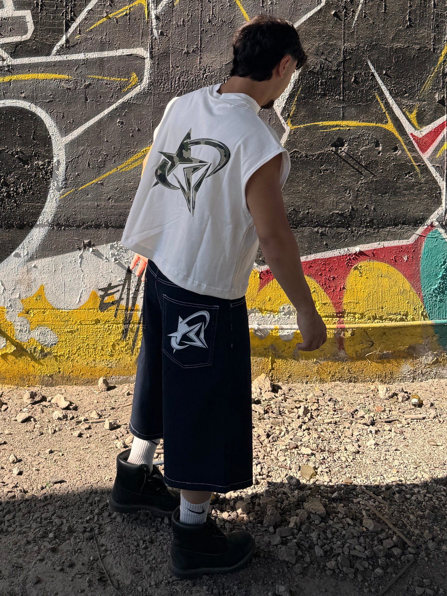 Bermuda jeans oversize baggy DMB BRAND