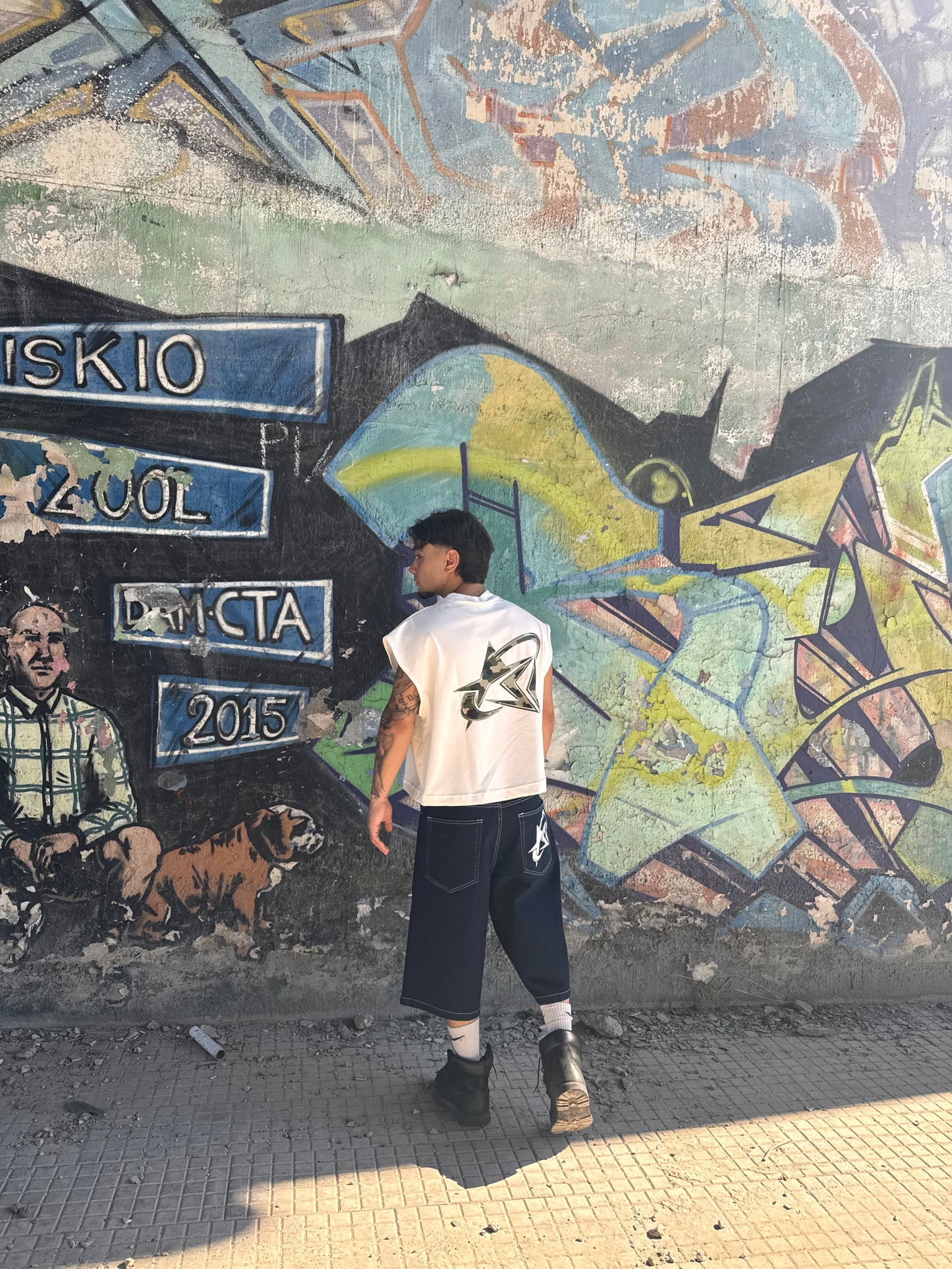 Bermuda jeans oversize baggy DMB BRAND