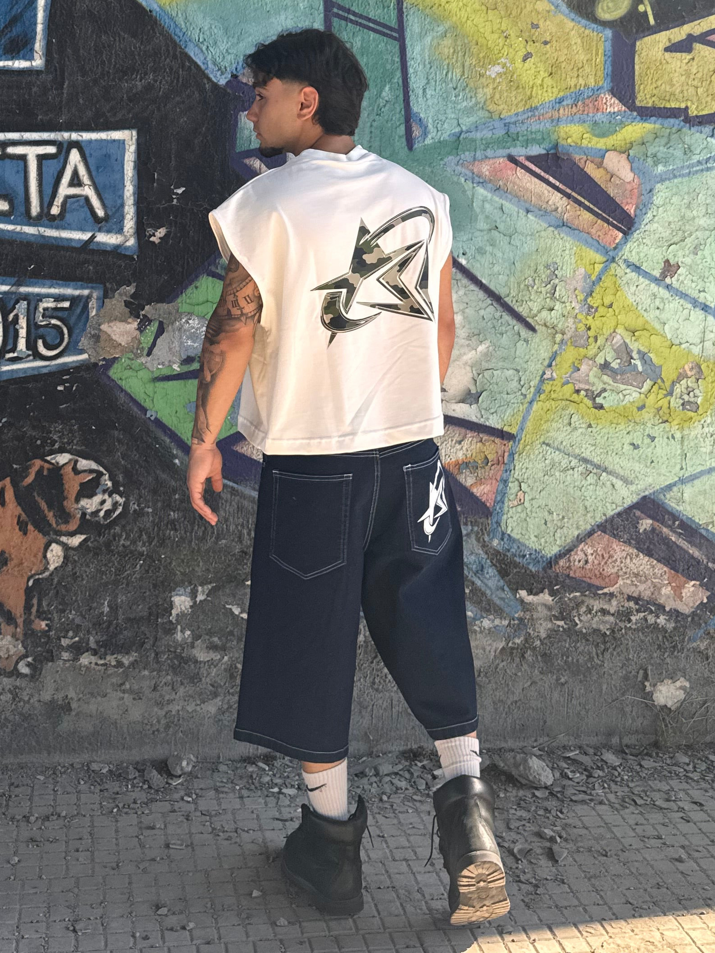 Bermuda jeans oversize baggy DMB BRAND