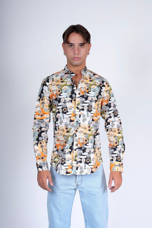 Camicia slim cotone SULLIVAN