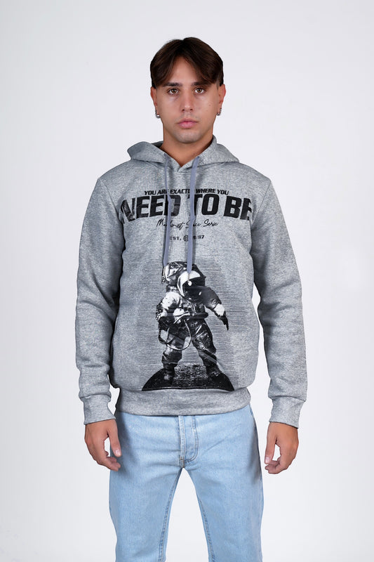 Felpa Grigio WILLIAMS